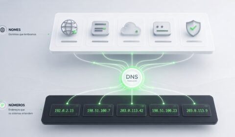 O que é DNS e o que ele faz toda vez que você abre um site