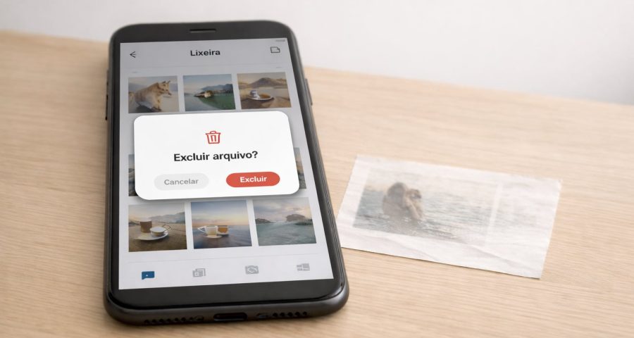 O que acontece com seus arquivos quando você os apaga