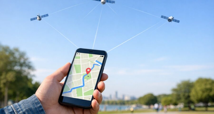 Como o GPS sabe exatamente onde você está