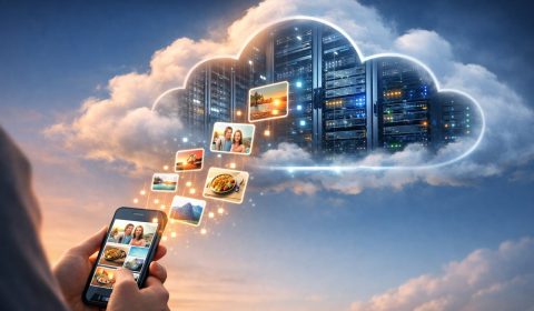 O que é a nuvem e onde ficam suas fotos de verdade