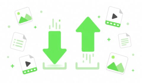 Download e upload: a diferença que faz sentido no dia a dia