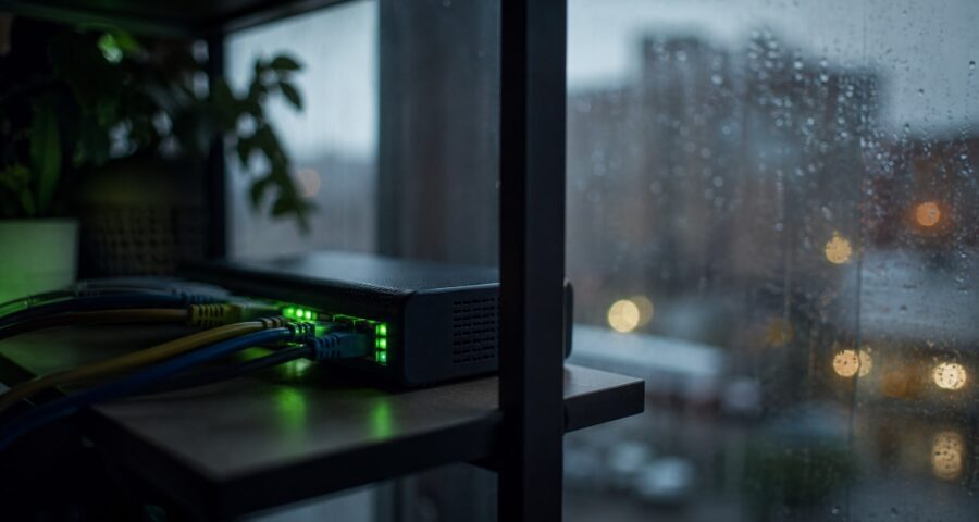 Internet caindo na chuva: a explicação por trás disso