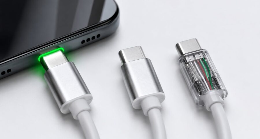 Por que alguns cabos USB carregam o celular rápido e outros parecem muito mais lentos?
